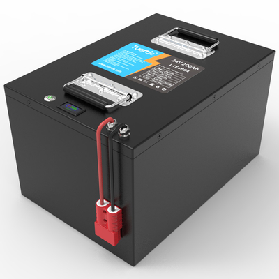 LiFePO4 Lithiumbatterie 24V 200Ah 3500 Mal Zyklusdauer ISO9001