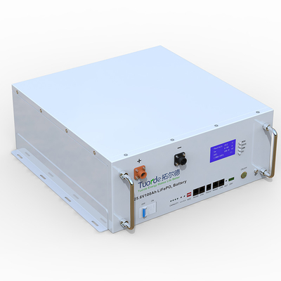 25.6V 2.5KWh Telekommunikationsbasisstation Batterie mit 10 Jahren Lebensdauer