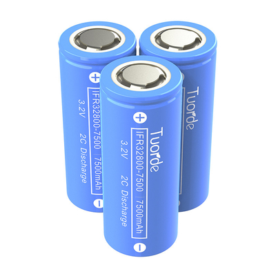 3.2V 7500mAh Lithium-Ionen-Batteriezelle IFR 32800 2C Entladung