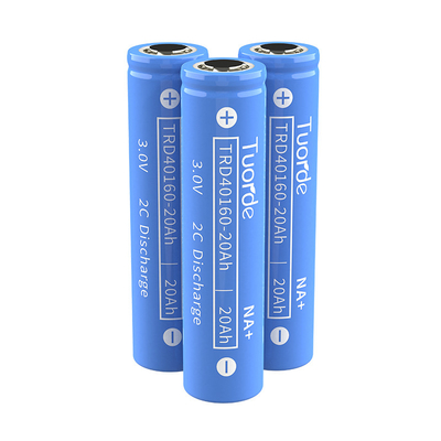 Nachladbare Na+ Batteriezelle 20Ah 2C-Ausladebatterie Natriumionen