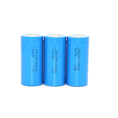 32700 Lithium-Eisen-Phosphat-Batteriezelle 3.2V 6000mAh LiFePO4 3C Entladung