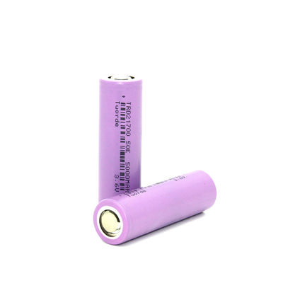 3.7V 5000mAh Wiederaufladbare Lithium-Ionen-Zelle, 21mm * 70mm Lithium-Eisen-Batterien 2C Entladung