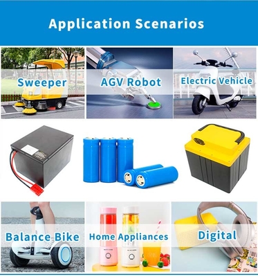 Benutzerdefinierte 32700 Lifepo4 Zellen Batterie 6300mAh Max. Ladestrom 2A 3.2V