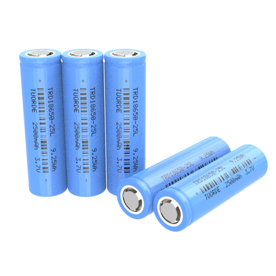 Tragbare Niedertemperatur-Lithiumbatterie 2500mah Wiederaufladbare 18650-Zelle