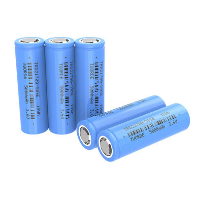 Elektrowerkzeuge Lithium-Ionen-Batteriezelle UN38.3 21700 5000mAh Hohe Kapazität 7C Entladung