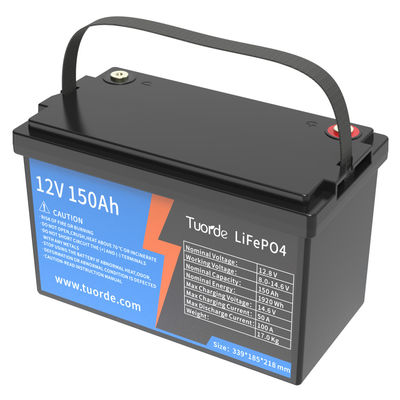 Ersatzbatterien für Blei-Säure 12V 150Ah Lifepo4 Deep Cycle E-RICKSHAW Batterie Solarbatterie