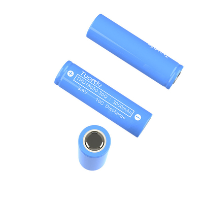 Leistungsstarke Lithiumbatterie 18650 3000mAh 10C Zylinderzellen