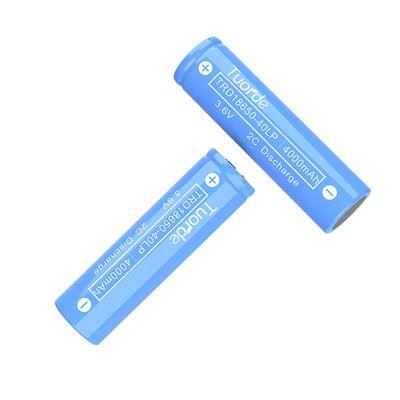 Zuverlässige Lithium-Ionen 18650 Akku 4000mAh 2C mit vollem Schutz