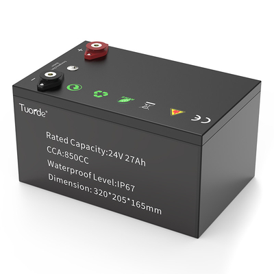 LTO Niedertemperatur 24V 27AH Lkw-Starterbatterie für leichte Lkw und Busse